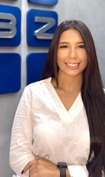 Rayane Melo, gerente de condomínios da BBZ
